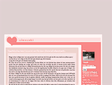 Tablet Screenshot of ninunski.blogg.se