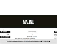 Tablet Screenshot of malinjj.blogg.se