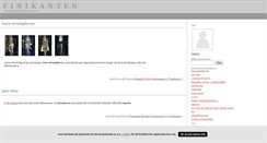 Desktop Screenshot of finikanten.blogg.se