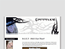 Tablet Screenshot of cattitude.blogg.se