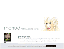 Tablet Screenshot of menud.blogg.se