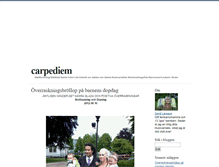Tablet Screenshot of carpediemgerd.blogg.se