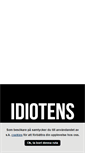 Mobile Screenshot of idiotensparad.blogg.se