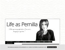 Tablet Screenshot of lifeaspernilla.blogg.se