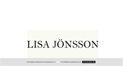 Desktop Screenshot of lisajonsson.blogg.se