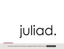 Tablet Screenshot of juliad.blogg.se
