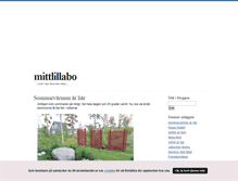 Tablet Screenshot of mittlillabo.blogg.se