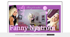 Desktop Screenshot of fannisbannis.blogg.se