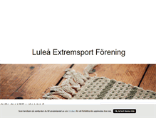 Tablet Screenshot of luleaextremsport.blogg.se