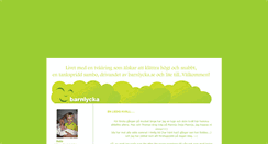 Desktop Screenshot of barnlycka.blogg.se