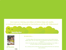 Tablet Screenshot of barnlycka.blogg.se