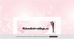 Desktop Screenshot of kandisbrollop.blogg.se