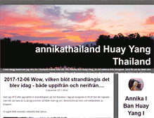 Tablet Screenshot of annikathailand.blogg.se