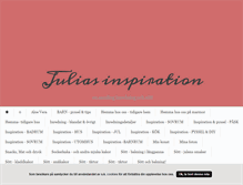 Tablet Screenshot of juliasinspiration.blogg.se