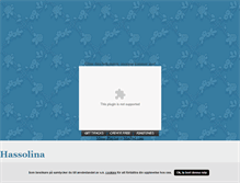 Tablet Screenshot of hassolina.blogg.se