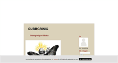 Desktop Screenshot of gubbgrinig.blogg.se