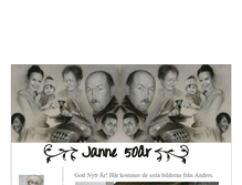 Tablet Screenshot of jan.blogg.se