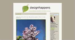 Desktop Screenshot of designhappens.blogg.se