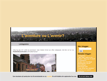 Tablet Screenshot of laventureoulavenir.blogg.se