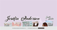 Desktop Screenshot of jossanamigo.blogg.se