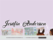Tablet Screenshot of jossanamigo.blogg.se