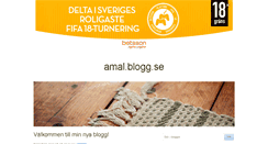 Desktop Screenshot of amal.blogg.se
