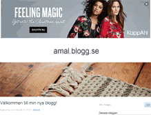Tablet Screenshot of amal.blogg.se