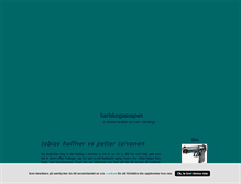 Tablet Screenshot of karlskogasvapen.blogg.se