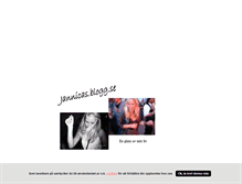 Tablet Screenshot of jannicas.blogg.se