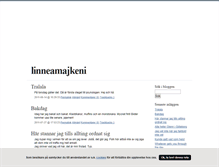 Tablet Screenshot of linneamajkeni.blogg.se
