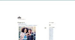 Desktop Screenshot of alla.blogg.se