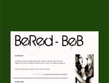 Tablet Screenshot of bered.blogg.se