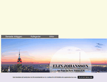 Tablet Screenshot of elinjohanson.blogg.se