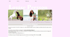 Desktop Screenshot of lifeabouthorses.blogg.se