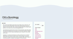 Desktop Screenshot of boroblogg.blogg.se