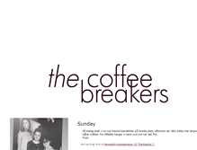 Tablet Screenshot of coffeebreakers.blogg.se