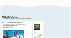 Desktop Screenshot of cattisfunderar.blogg.se