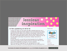 Tablet Screenshot of jessicasinspiration.blogg.se