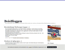 Tablet Screenshot of mbois.blogg.se