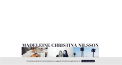 Desktop Screenshot of madeleinenilson.blogg.se
