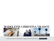 Tablet Screenshot of madeleinenilson.blogg.se