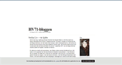 Desktop Screenshot of hv71.blogg.se