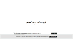 Desktop Screenshot of mittlillaunderverk.blogg.se