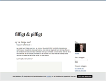 Tablet Screenshot of fiffigtochpiffigt.blogg.se