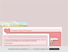 Tablet Screenshot of lillabrollopsbloggen.blogg.se