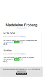 Mobile Screenshot of madeleinefroberg.blogg.se