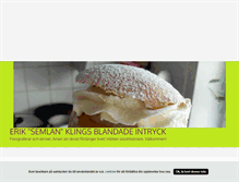 Tablet Screenshot of erik56.blogg.se