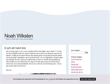 Tablet Screenshot of noahwiksten.blogg.se