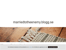 Tablet Screenshot of marriedtotheenemy.blogg.se