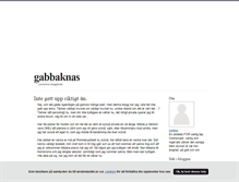 Tablet Screenshot of gabbaknas.blogg.se